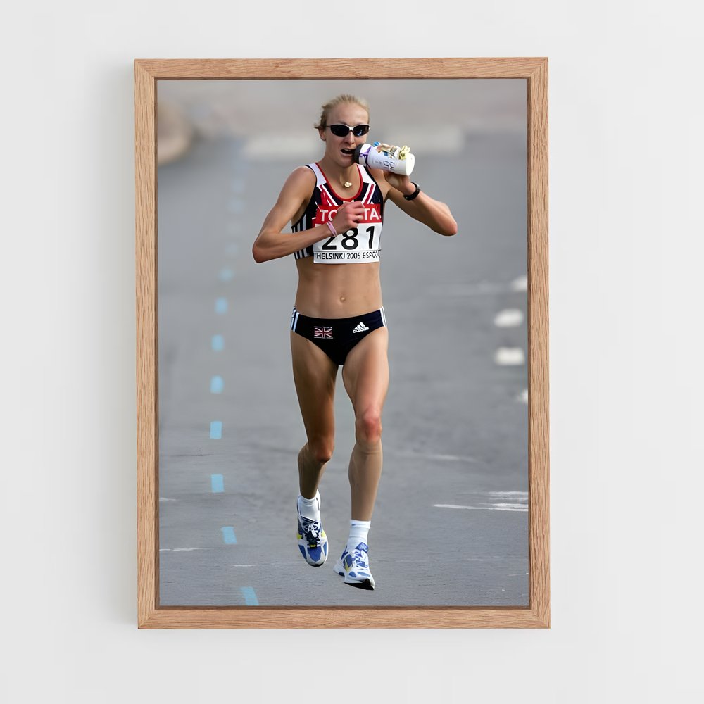 Poster Paula radcliffe – affiche Athlétisme (vue 4)